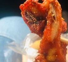 Fried Chicken Skewers