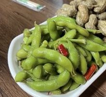 Boiled Soybeans in Spicy Sauce