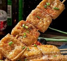 Famous Stinky Tofu Skewers