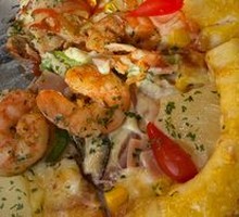 Aromatic Bacon Pizza