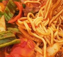 Fried Pork Noodles