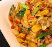 荷包蛋炒肉