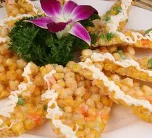 Crispy Corn Pancake