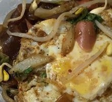 Egg Stir-fried Nianpi