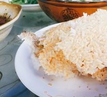 Fried Rice Crisp with Potatoes