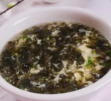 Seaweed and Egg Soup
