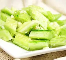 Garlic Cucumber Salad