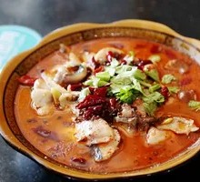 Fish with Pig Intestines