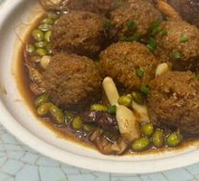 Fried Lotus Root Cakes with Braised Sauce