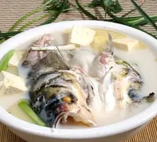 Fish Head Stewed with Tofu
