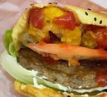Juicy Beef Chinese Burger