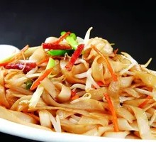 Three Delicacies Fried Rice Noodles