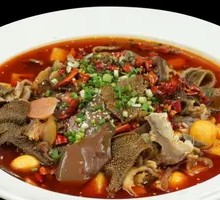 Spicy Blood Sausage Hot Pot