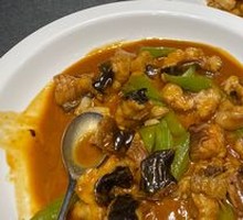 Stewed Eel with Handmade Rice Cake