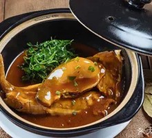 Bamboo Shoot and Big Flower Fish