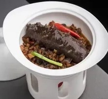 Scallion-Braised Sea Cucumber