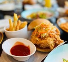 Fried Chicken Burger