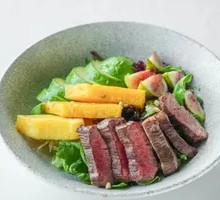 Beef Avocado Nut Salad
