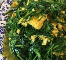 Stir-fried Eggs with Leek and Vermicelli