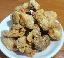 Pork lard crumbles