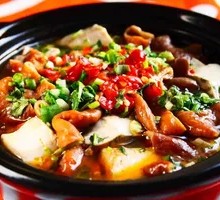 Stinky Tofu with Pork Intestines