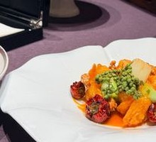 Crispy Shrimp Balls with Green Sesame
