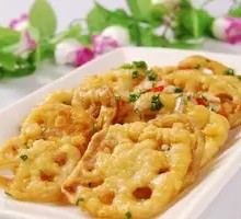 Crispy Lotus Root with Filling