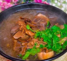 Duck Liver and Vermicelli Soup