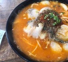 Golden Sour Fish Noodles