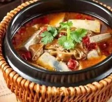 Stinky Tofu and Intestine Stew