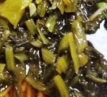 Pickled Mustard Greens Noodles