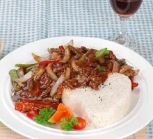 茄子牛肉饭
