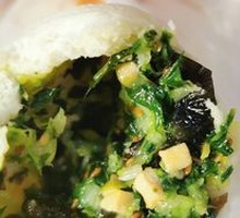 Mushroom and Bok Choy Dumplings