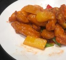 Sour Pork with Pineapple