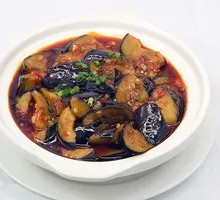 Fish-Flavored Eggplant Rice Bowl