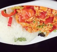 Tomato and Egg Fried Rice