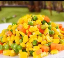 Three-Color Corn Kernels