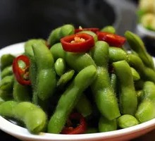 Salted Edamame
