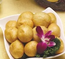 Oil-fried gluten noodles