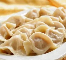 Chinese cabbage and pork dumplings