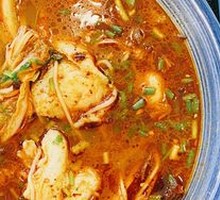 Spicy Fish Slice Hot Pot Rice Noodles