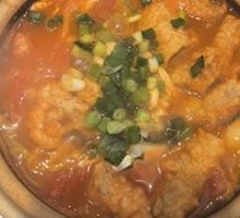 Tomato Fried Pork Nuggets