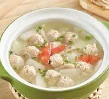 Horse Bean Pork Dumpling Pot