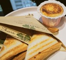 Hot-Pressed Taro Custard Sandwich