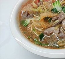 Pig's Tripe and Kidney Noodles