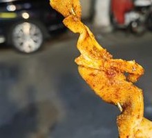 Grilled Sour Spicy Lamb Tripe