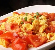 Scrambled Eggs with Tomatoes