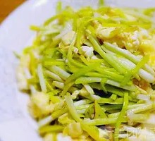 Garlic Yellow Stir-Fried Egg Rice
