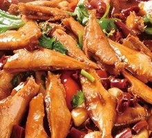 Dry-Braised Skinless Fish
