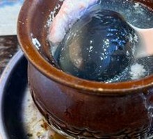 Century Egg and Pork Dumpling Soup